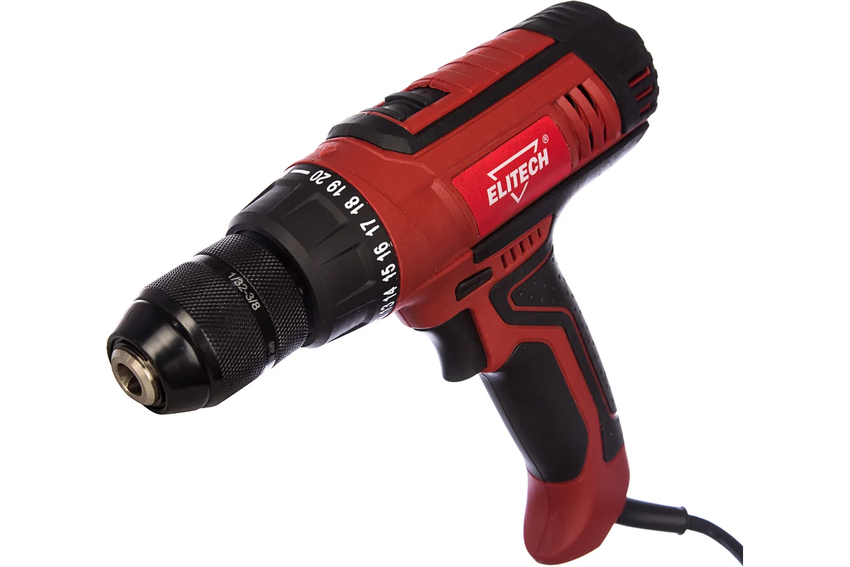 ELITECH ДШ 0110РЭ Сетевая дрель-шуруповерт