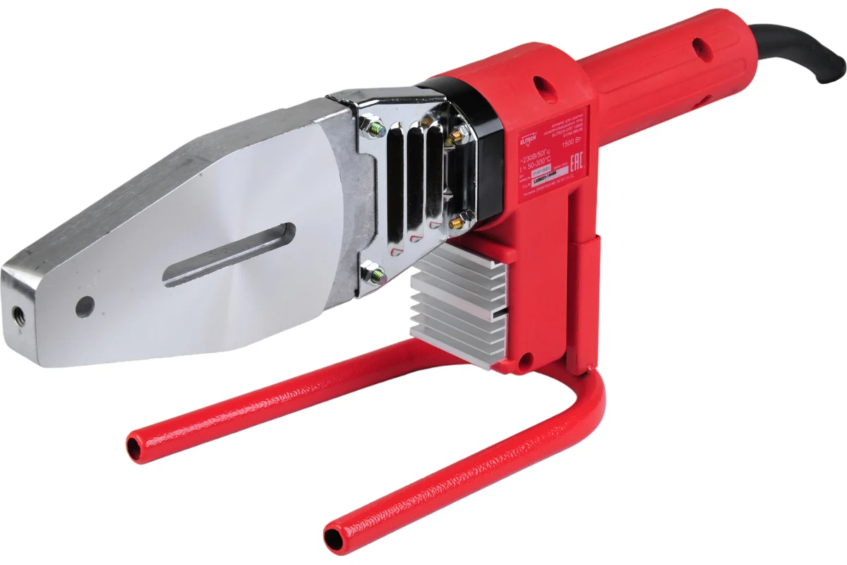 ELITECH СПТ 1500 Сварочн. аппарат д/пл.труб 1,5кВт,раб.t 50-300С,ф 20/25/32/40/50/63 мм E1704.005.00