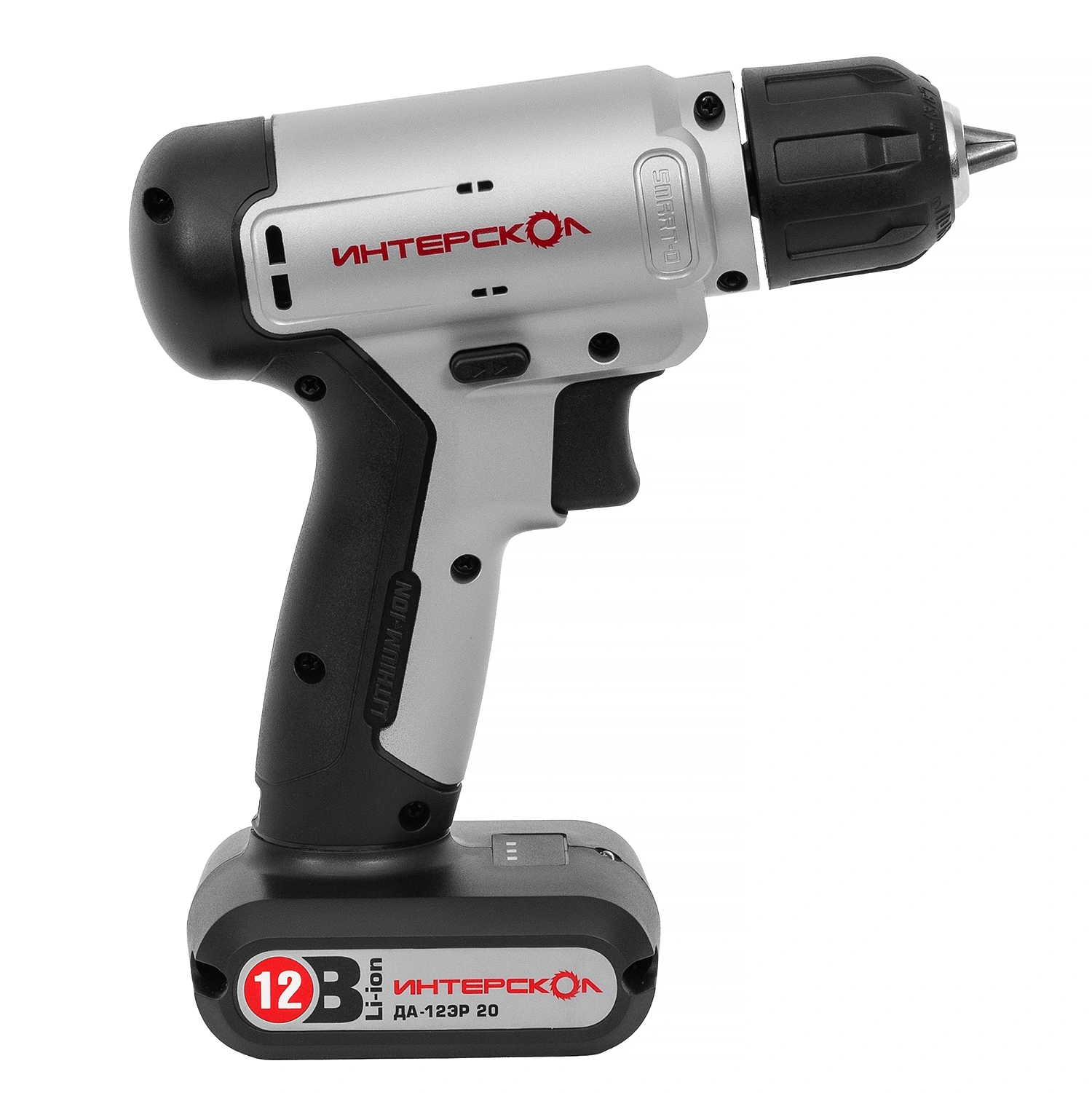 Аккумуляторная дрель-шуруповерт ИНТЕРСКОЛ ДА-12ЭР 20 