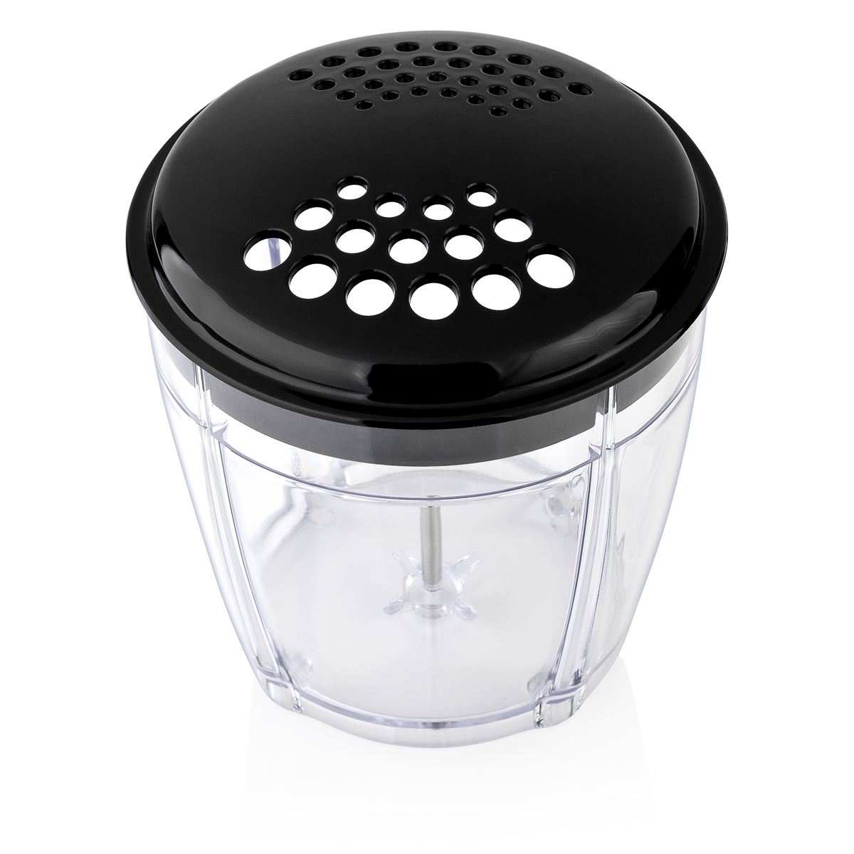 1400BR Измельчитель BRAYER, 400 Вт, пластик, 250 мл, стальной нож, фильтр-крышка, черный