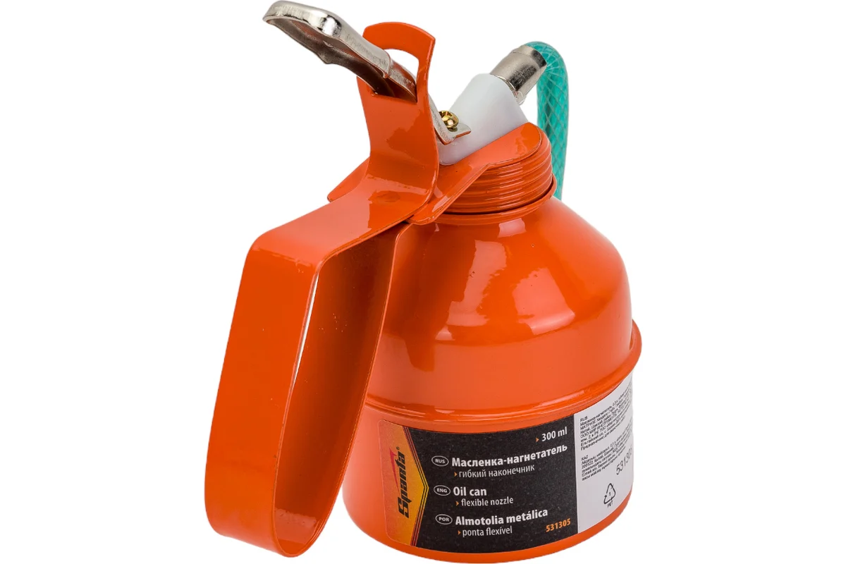 Масленка-нагнетатель, 0,3 л, гибкий наконечник// Sparta