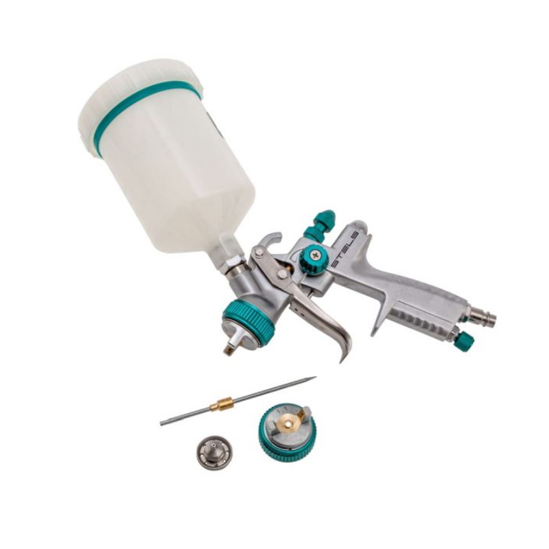 Краскораспылитель AG 901 LVMP профессиональный, гравитационного  типа, сопла 1,3 и 1,1 мм// Stels