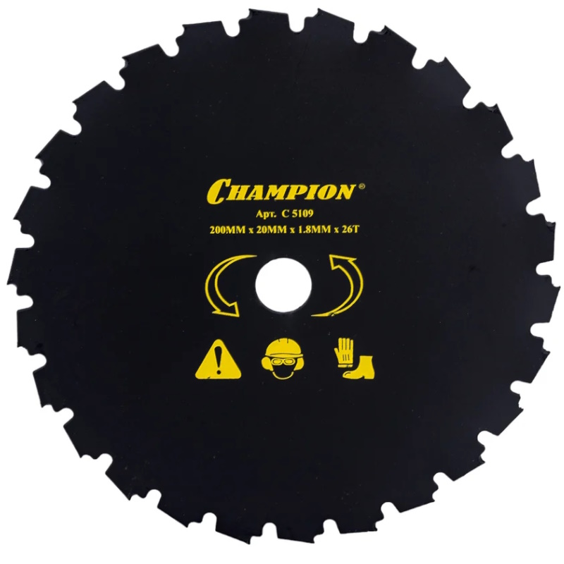 Нож с  долотообразными зубцами  26/200/20 (CLS-5800) // CHAMPION