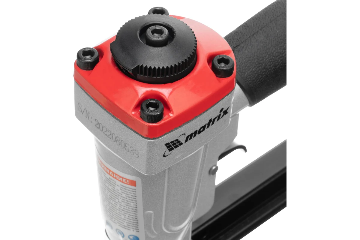 Степлер пневматический для прямоугольных скоб от 6 до 13 мм// Matrix