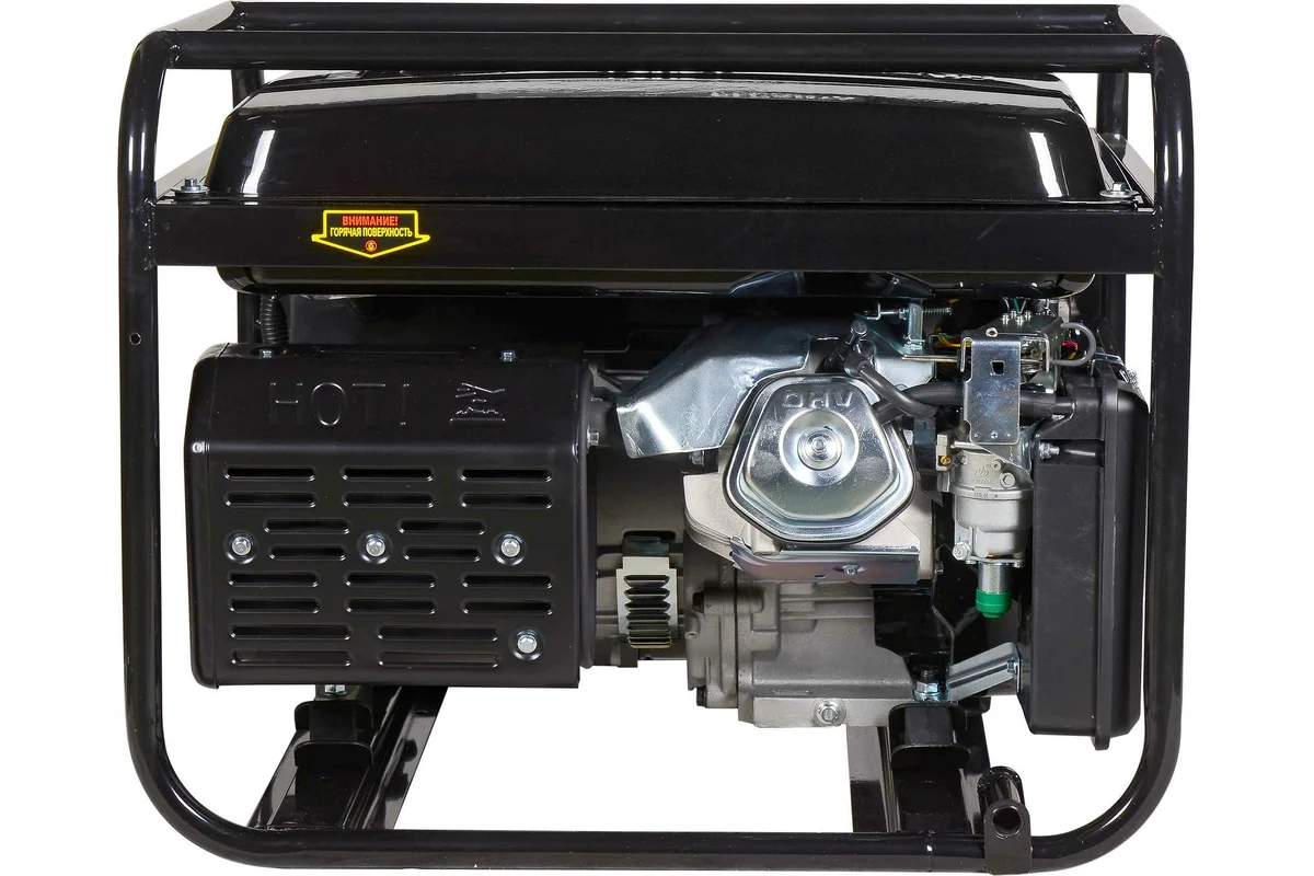 HUTER Генератор DY6500LXA (газ/бензин) 220 В, 4х тактн., номин.мощность 5,0кВт, АВР, бак 22л