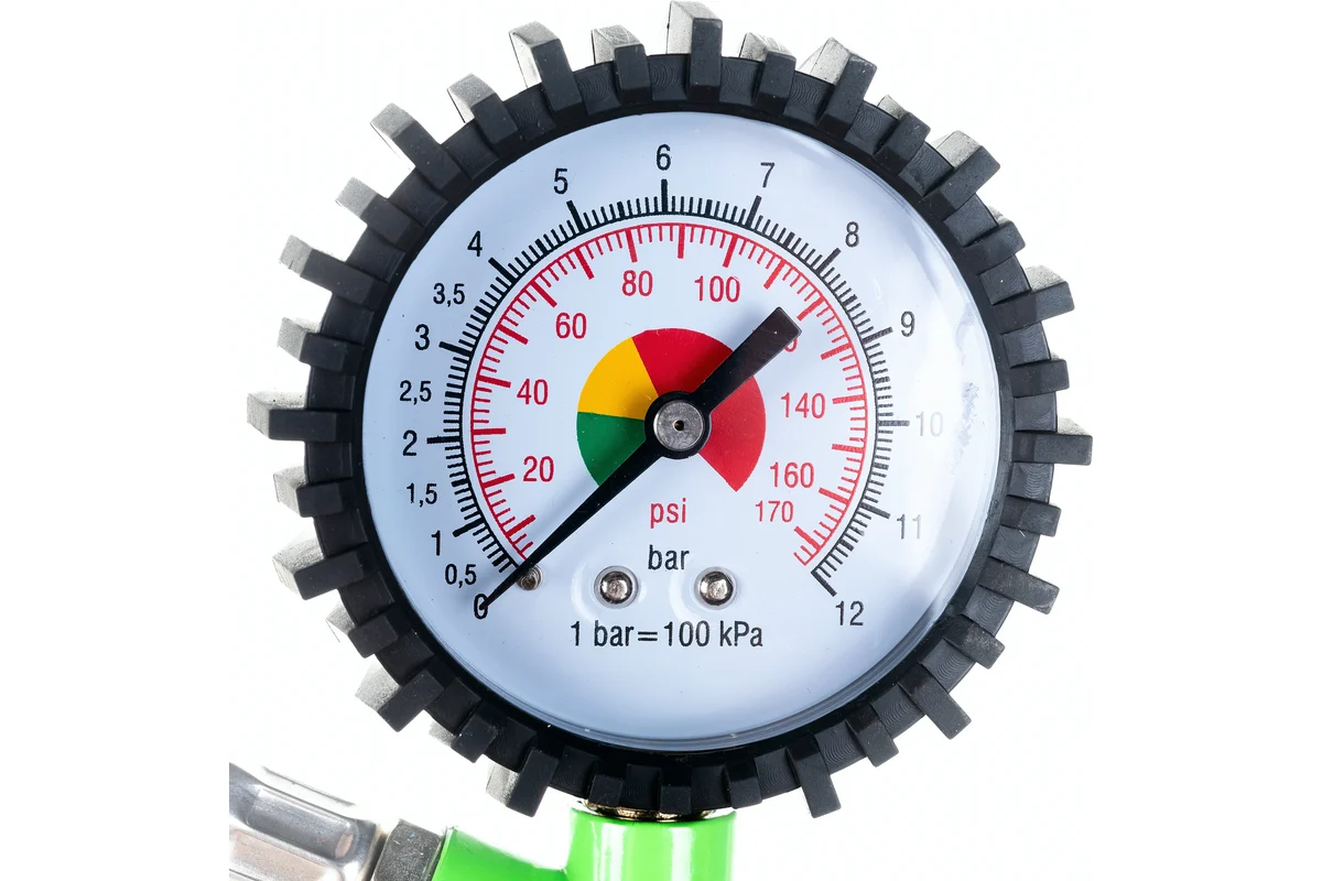 Пистолет д/подкачки шин ECO TIG-1 с манометром (боковой манометр) 