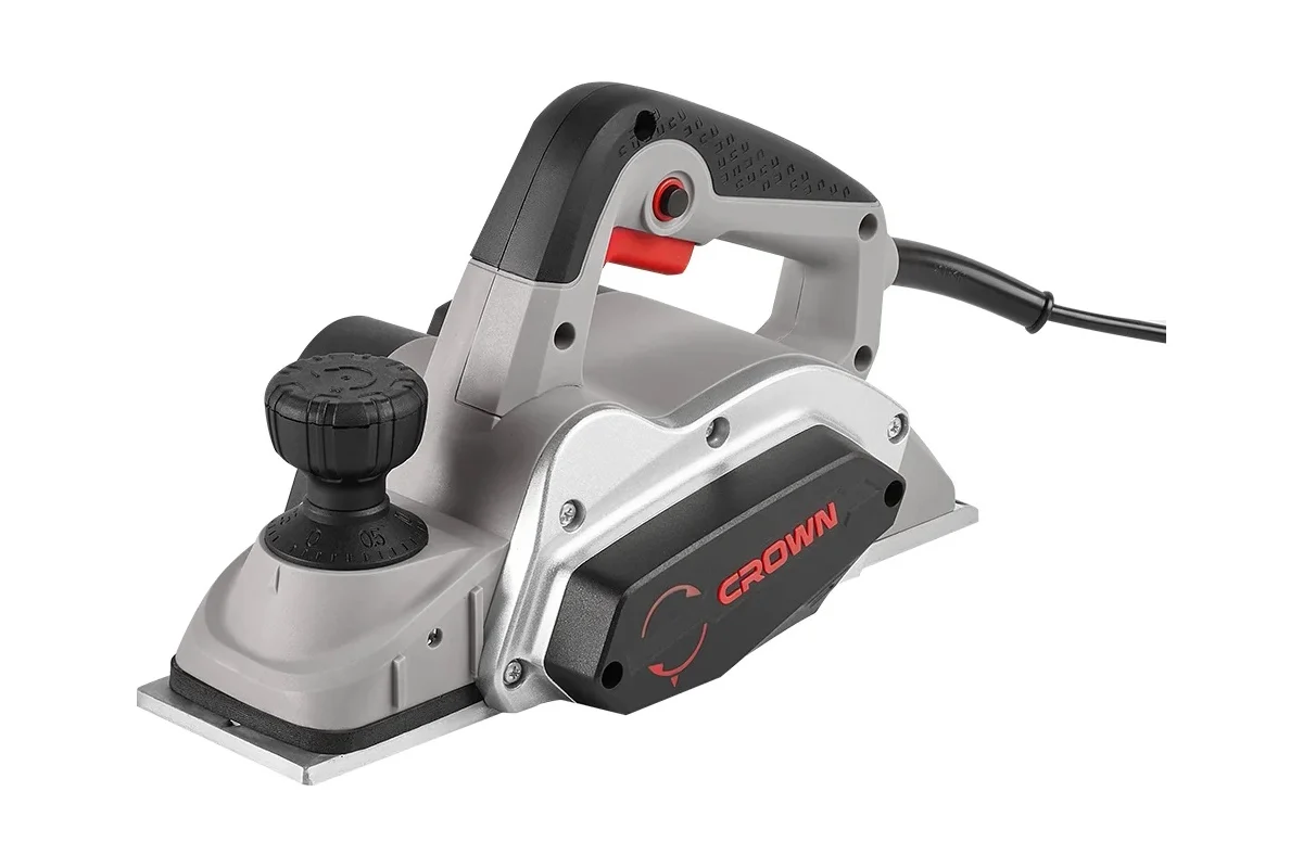 Рубанок CROWN CT14019X, 710 Вт, 16000 об/мин, шир/гл.строг 82/2,5 мм