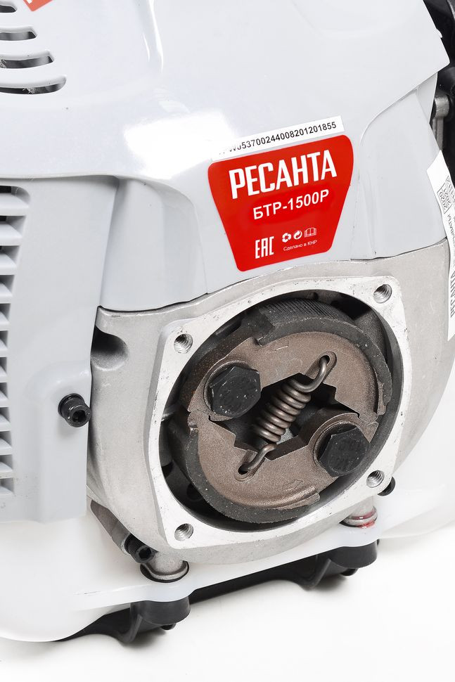 Бензотриммер РЕСАНТА БТР-1500Р 2-х тактный, мощность 1500Вт,бак 1,2л,  разборная штанга.