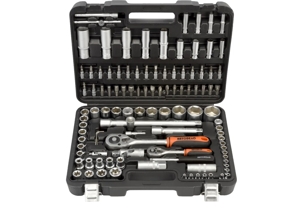 Набор инструмента 108пр.1/2 - 1/4" //АВТОДЕЛО