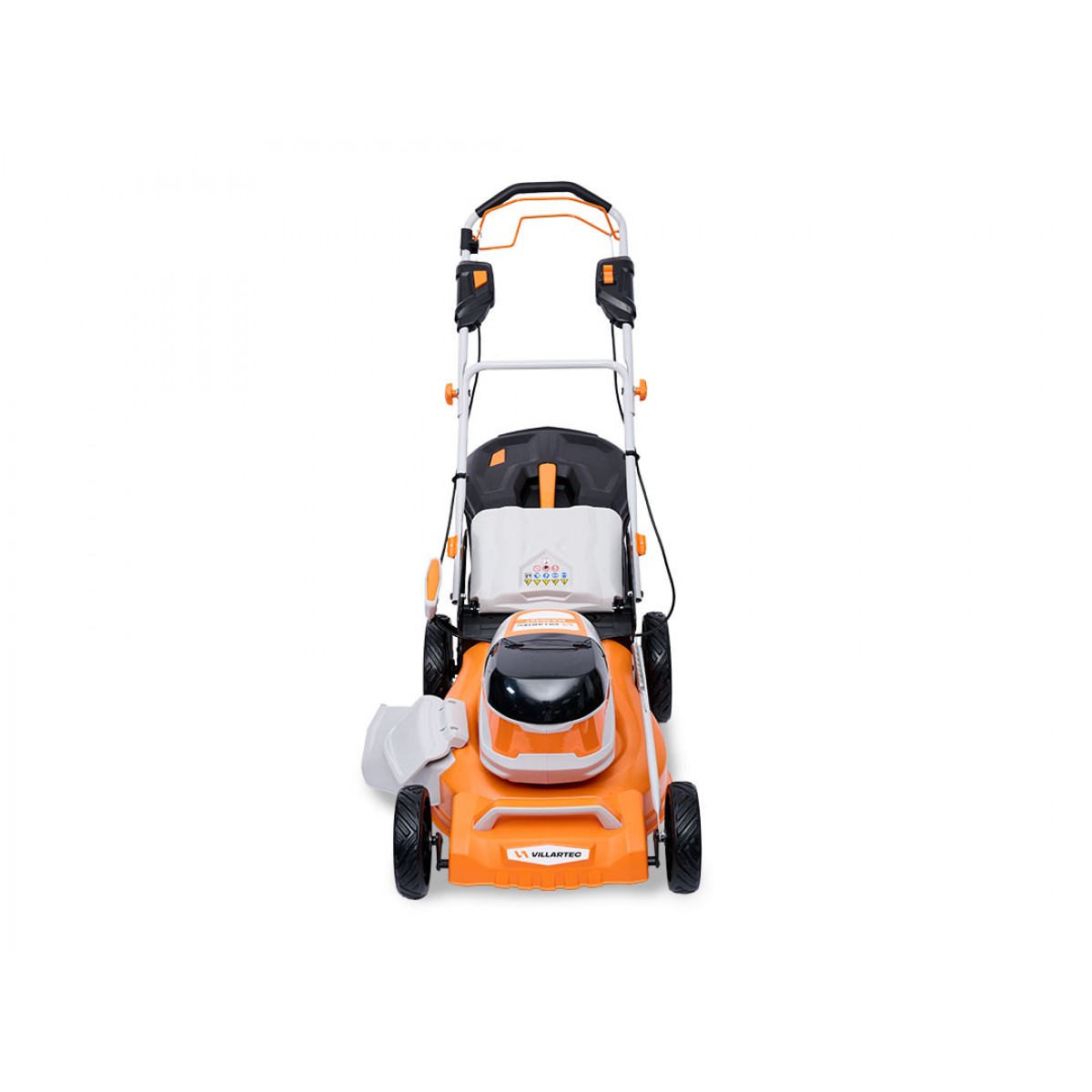 Аккумуляторная газонокосилка  VILLARTEC MA4046T (40V,2Ач)шир.кош 46см.,самоходн,травосб. 55л.,23,6кг