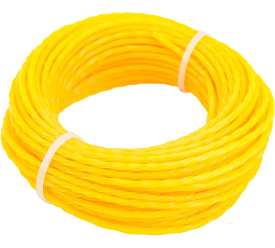 Корд трим.CHAMPION  Square Twist 2.4мм *15м (витой квадрат) в мотке