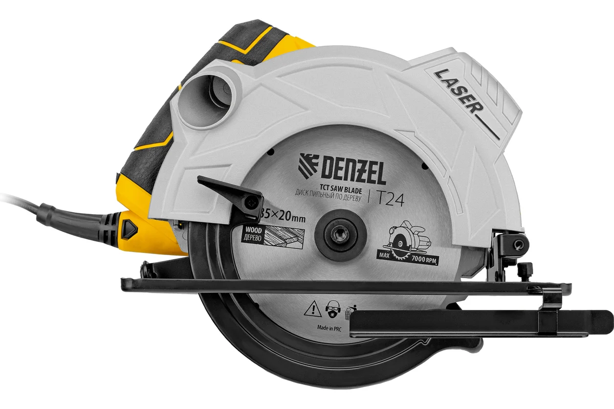 Пила циркулярная CS-185, 1500 Вт, 185 мм// Denzel