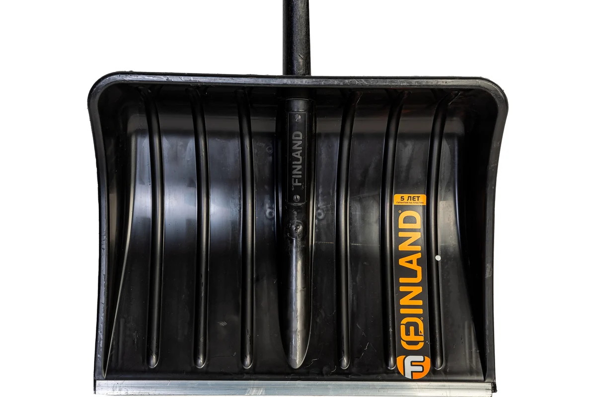 FINLAND Лопата снеговая 500х390х1480 мм с черенком 1358-ч