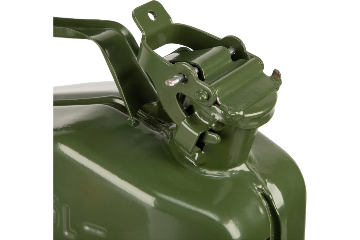 Канистра для топлива, металлическая, 5 литров// Произведено в РФ