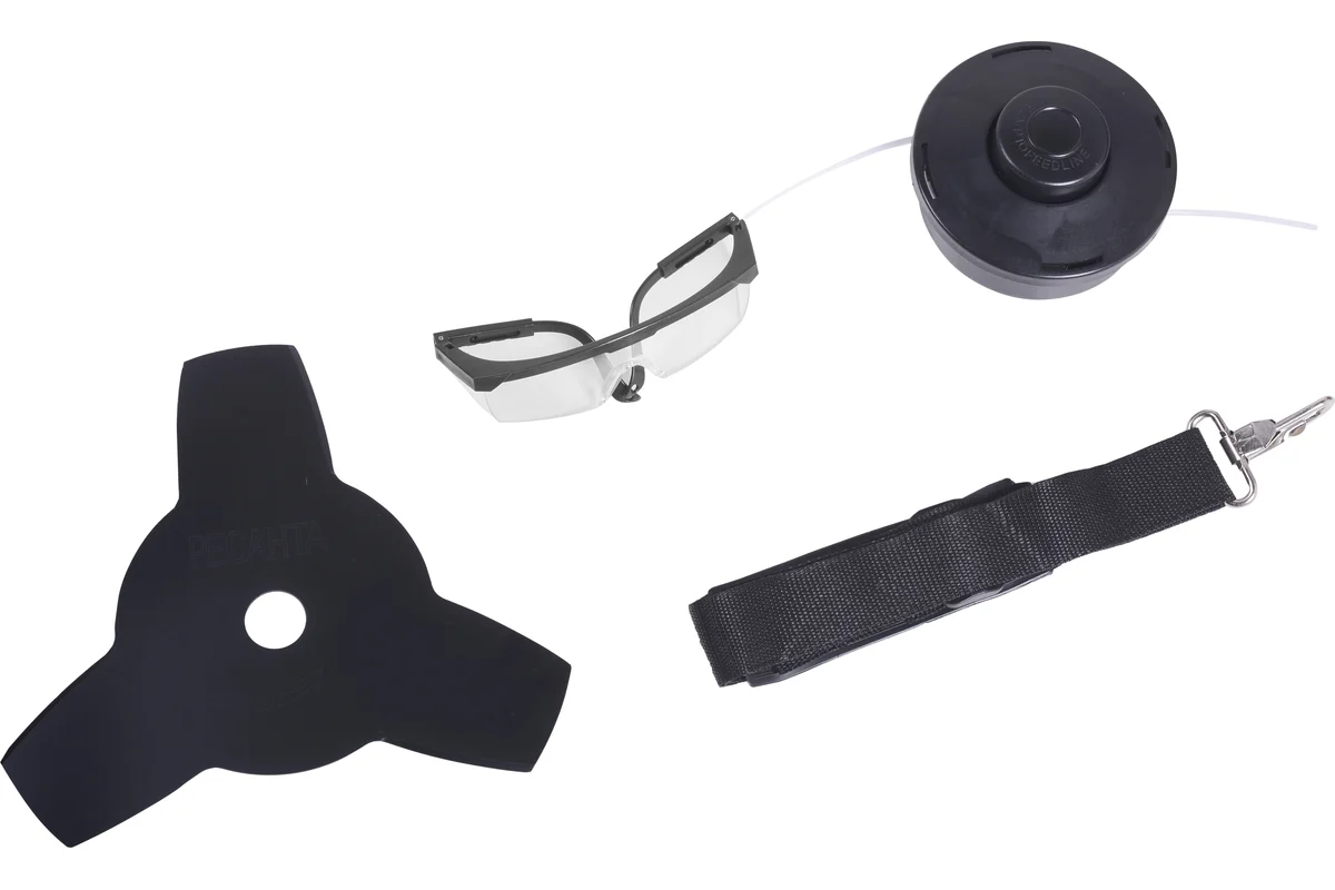 Бензотриммер РЕСАНТА БТР-1900Р 2-х тактный, мощность 1900Вт,9500об/мин, разборная штанга.