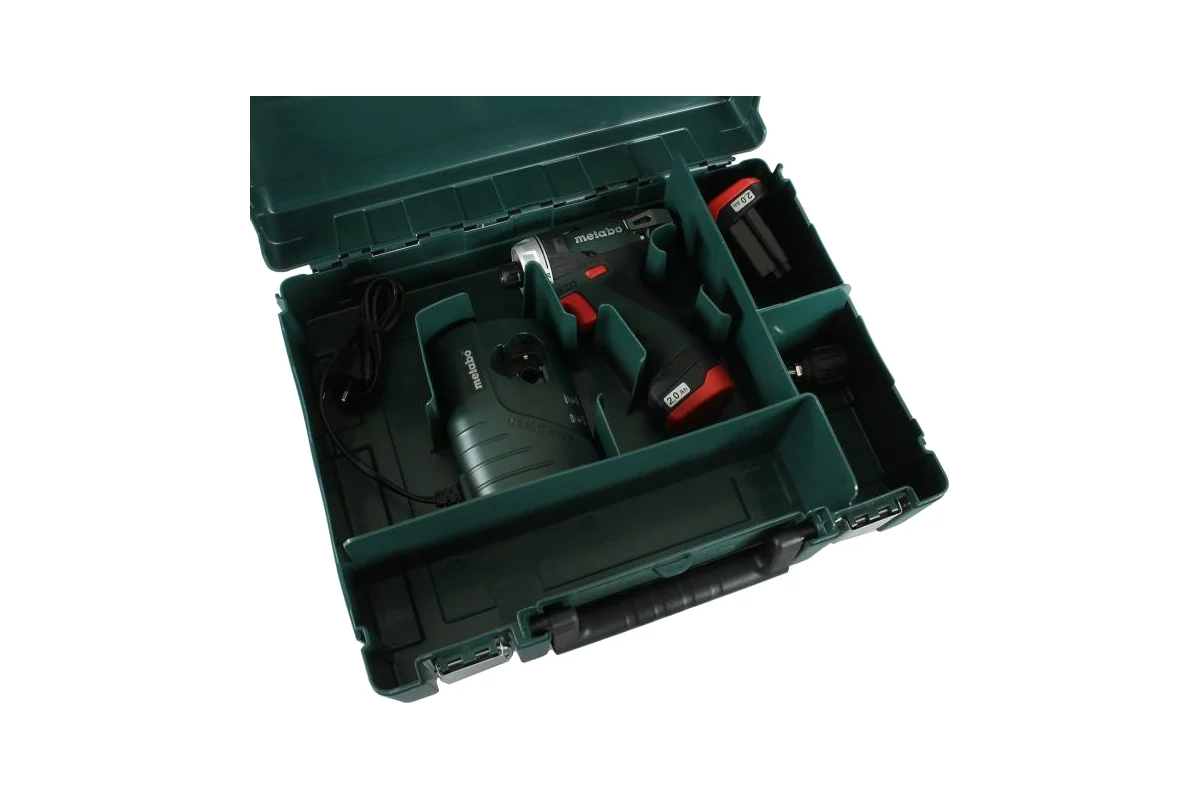 Аккум. дрель-шуруповерт Metabo PowerMaxx BS 12 2х2,0Ач