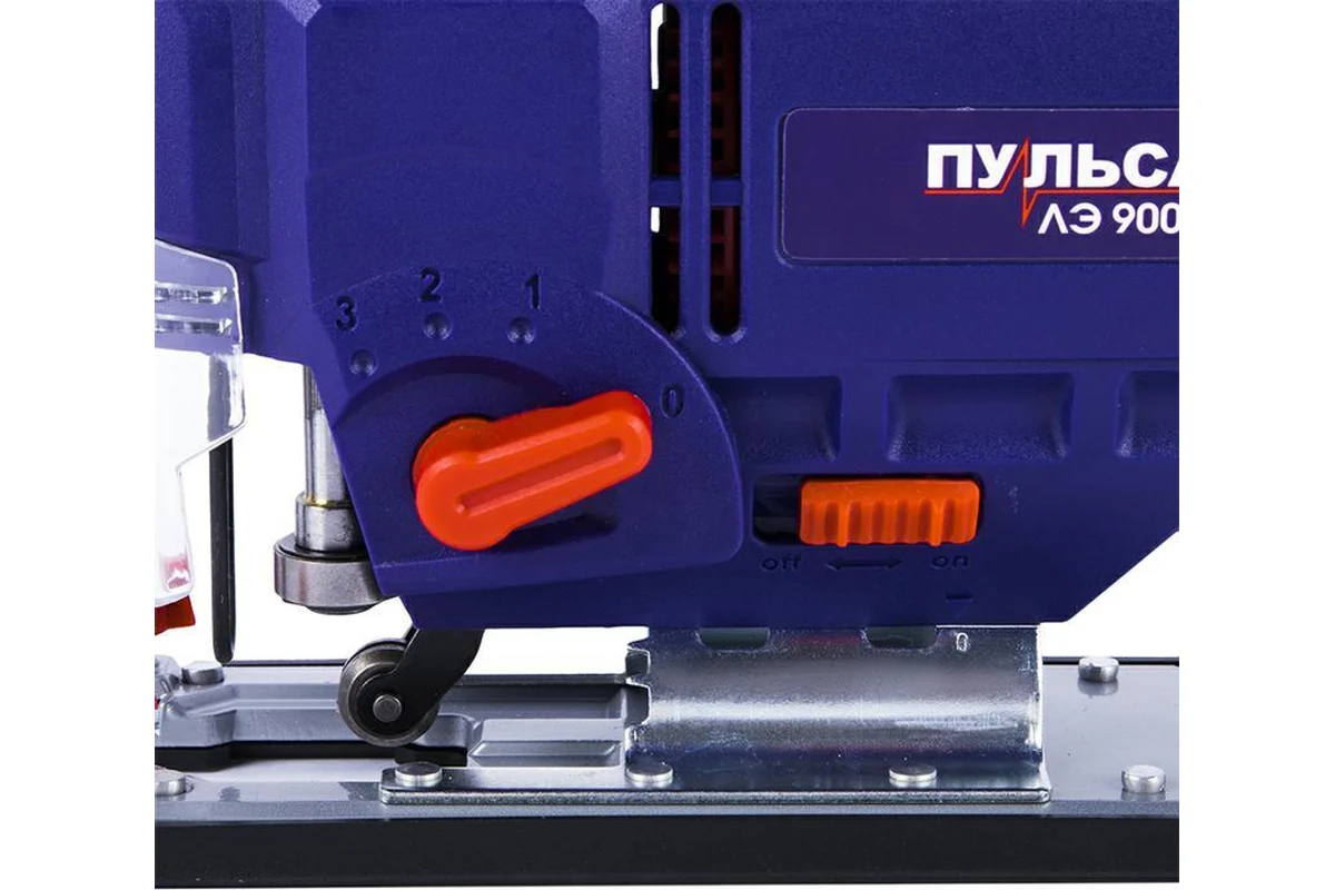 Лобзик электрический ПУЛЬСАР ЛЭ 900С (900Вт, 110мм,0-3000 об/мин, маятн. ход, лазер,2,3кг) (792-599)