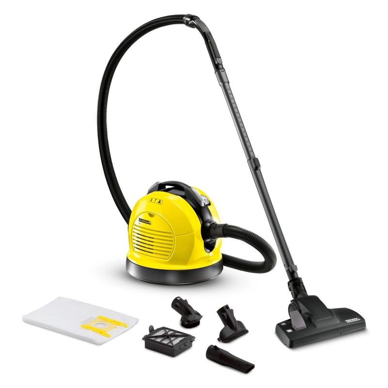 Пылесос сухой уборки KARCHER VC 6*EU, 600 Вт, мешок 4 л, шнур 10 м