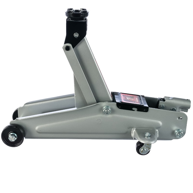 Домкрат гидравлический подкатной, 2 т, h подъема 135–385 мм, в пласт. кейсе// Matrix