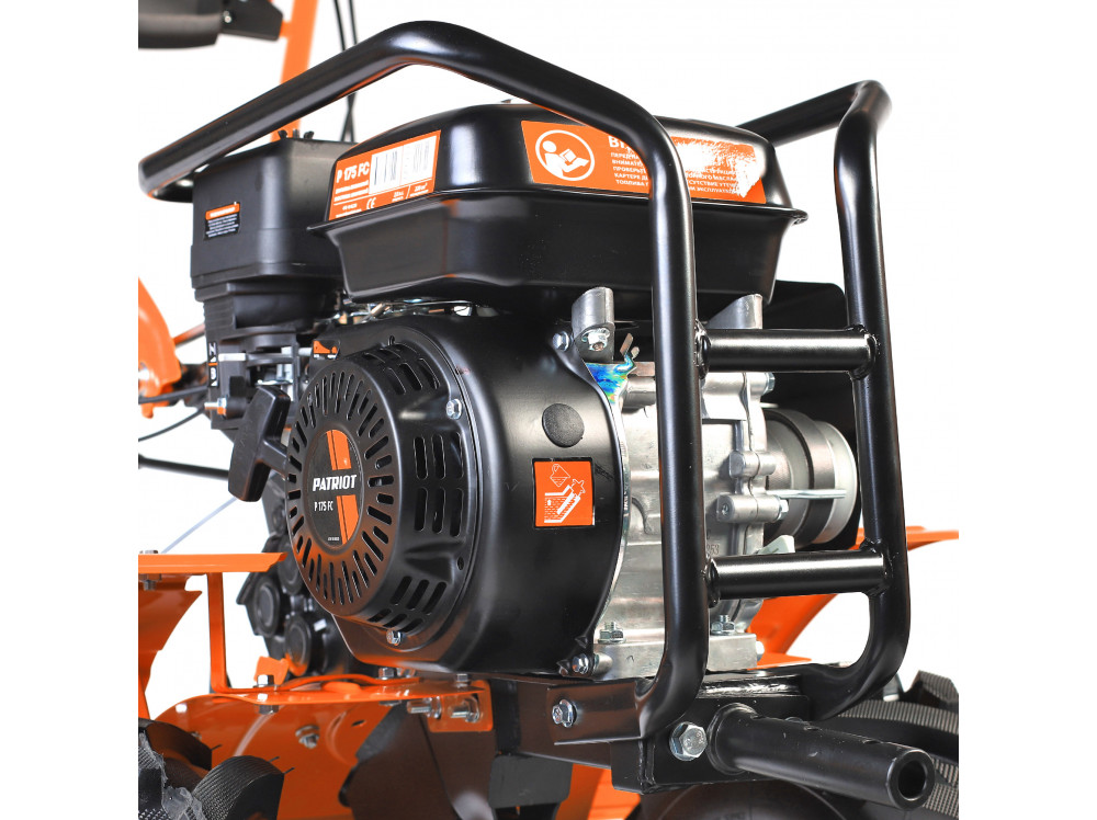 Мотоблок PATRIOT УРАЛ (EXTREME)  дв. Р175FC,7.8л/с,бак 3,6л,4ск вп/2назад, шир.обр. до 90см, 110кг