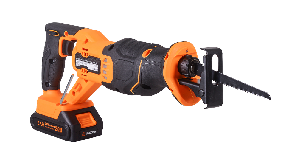 Сабельная пила аккумуляторная АСП-20Li (в комплекте 1 АКБ и ЗУ) Вихрь