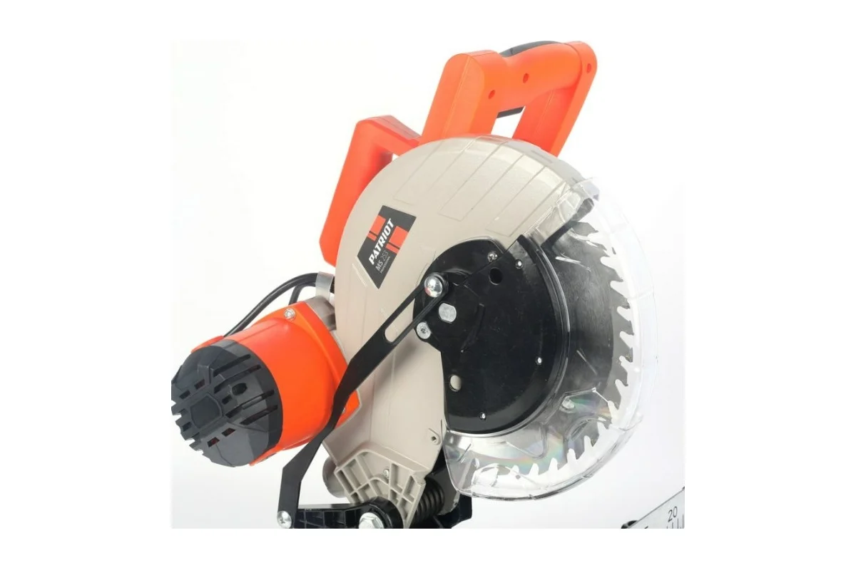 Пила торцовочная PATRIOT MS 253, мощность 1600Вт, пильный диск 255 мм.