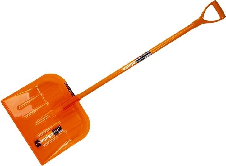 AMIGO Лопата снеговая поликарбонат, ковш 470*400мм, арт. 78003