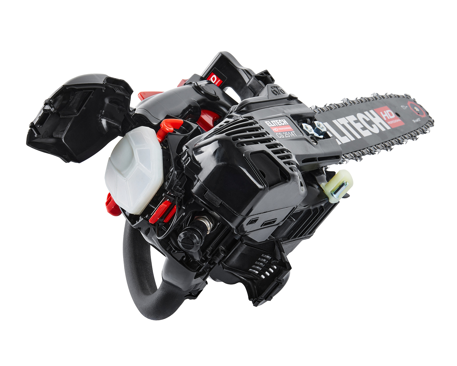 ELITECH CS 2514T (E1611.003.00) Бензопила,25см3,1.0кВт\1.2л.с.,шина30см,3200-12700об\мин,шаг-3\8",па