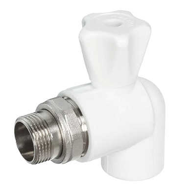 Кран шаровой PPRC угловой НГ 25х½"