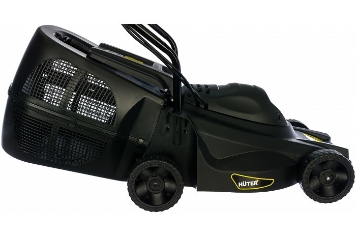Эл.газонокосилка HUTER ELM-1100, 1,1 кВт, ширина кошения 32 см, высота кош.30-60 мм.