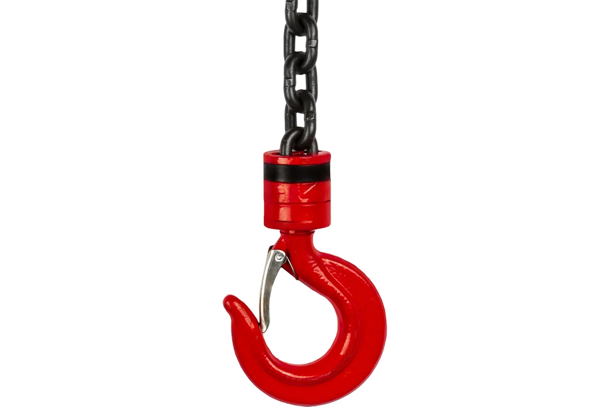 Таль ручная шестеренная QUATTRO ELEMENTI 1T6M (грузоподъемность 1000 кг, длина цепи 6 м)