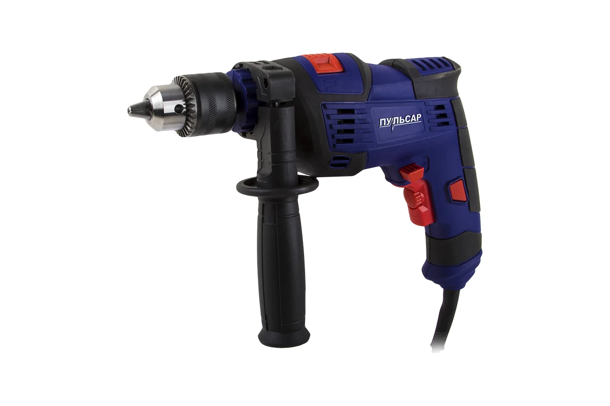 Дрель ударная ПУЛЬСАР ДУ 700 700Вт, ЗВП 13мм 1,85кг