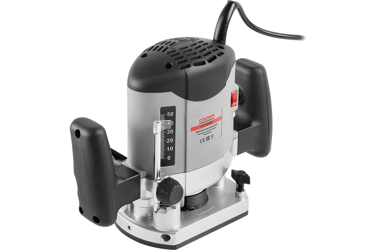 Фрезер CROWN CT11012, 1050Вт, 12000-30000об/мин, цанга 8мм