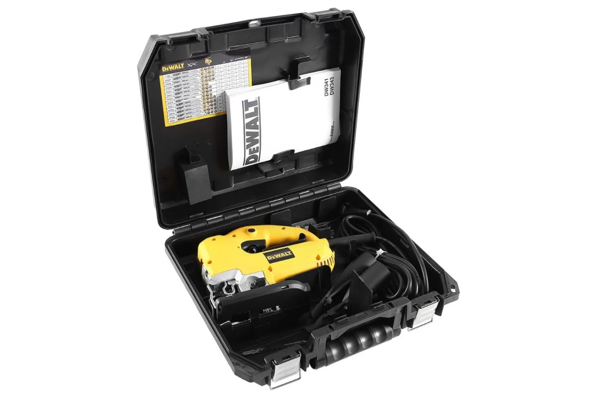 Лобзик эл. DW 341К DeWalt, 550Вт, глубина пропила 85мм, кейс