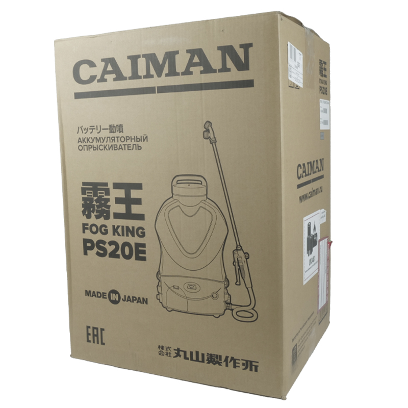 Опрыскиватель аккумуляторный CAIMAN PS20E FOG KING, 20л, 10 бар