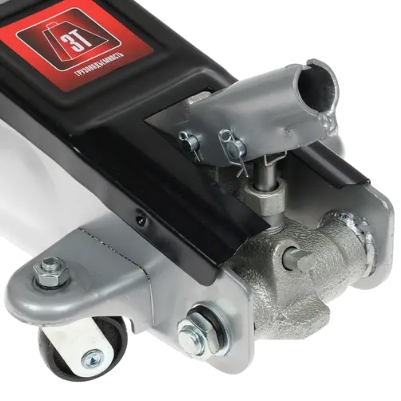 Домкрат гидравлический подкатной, 3 т, h подъема 150-530 мм// Matrix