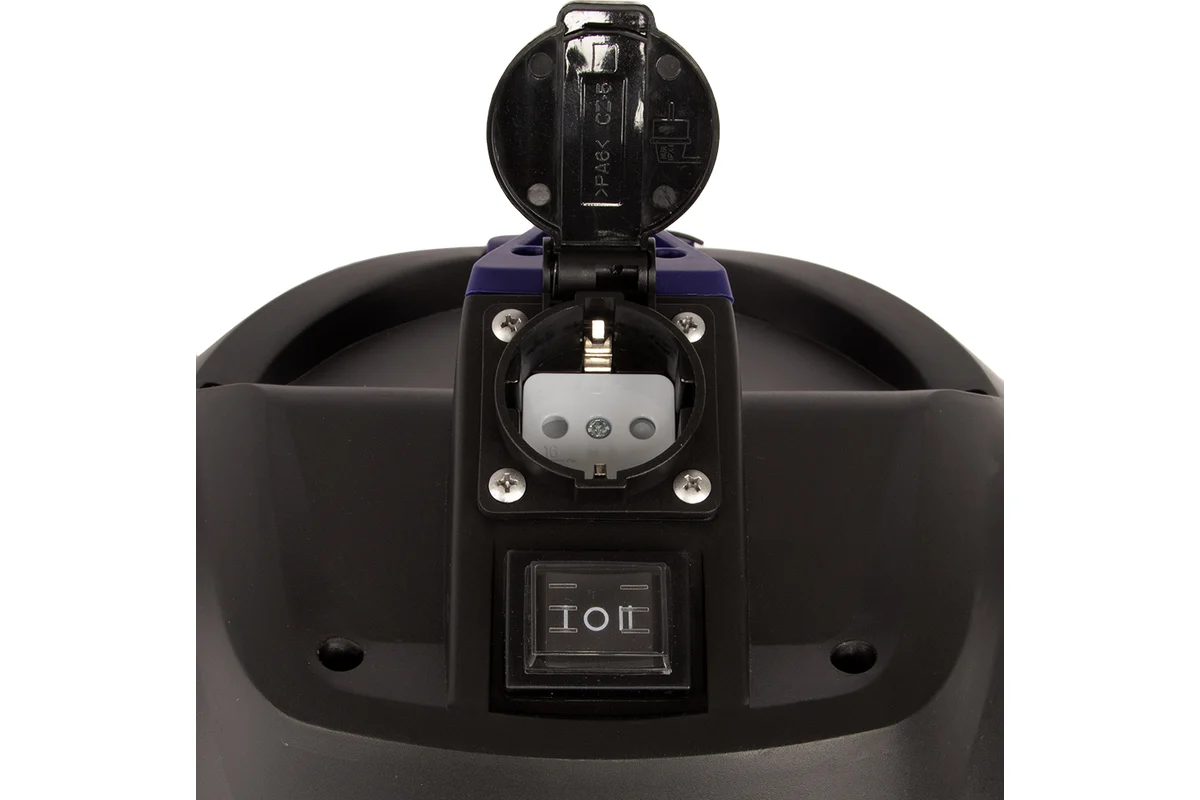 Пылесос строительный ПУЛЬСАР ПС 200 (1400 Вт, 20л, розетка до 2000 Вт, шланг 1,5м, 7,5кг) (791-424)