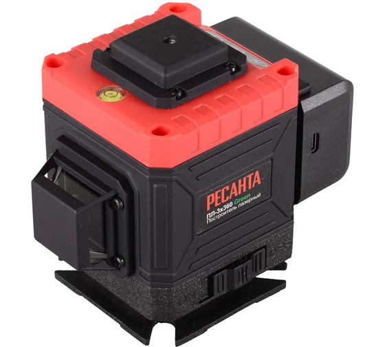 Построитель лазерный ПЛ-3Х360ШС Green Ресанта