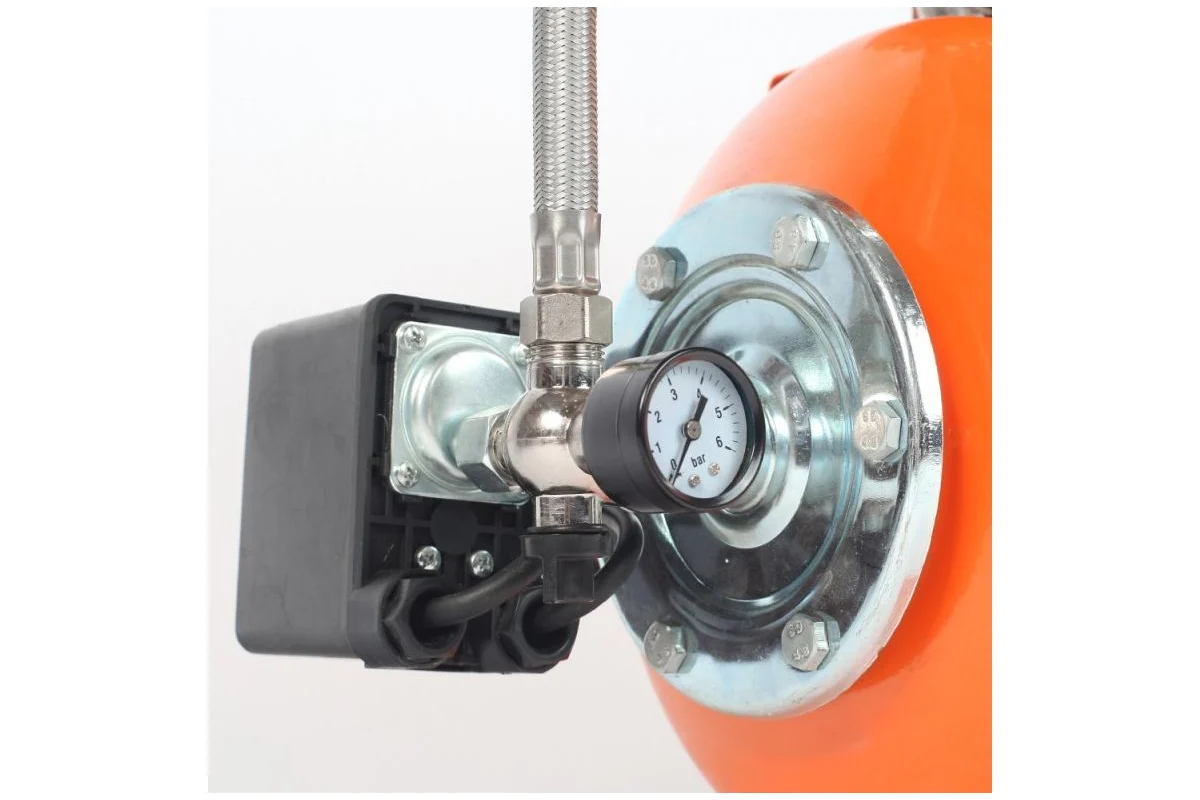 Насосная станция PATRIOT PW 850-24 INOX, насосная часть - нерж. сталь, бак 24 л, 850 Вт, 3000 л/час.