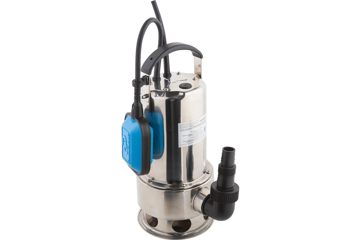 Эл. насос  Дренажник 260/10ФН  дренажный (фекальный) //Джилекс