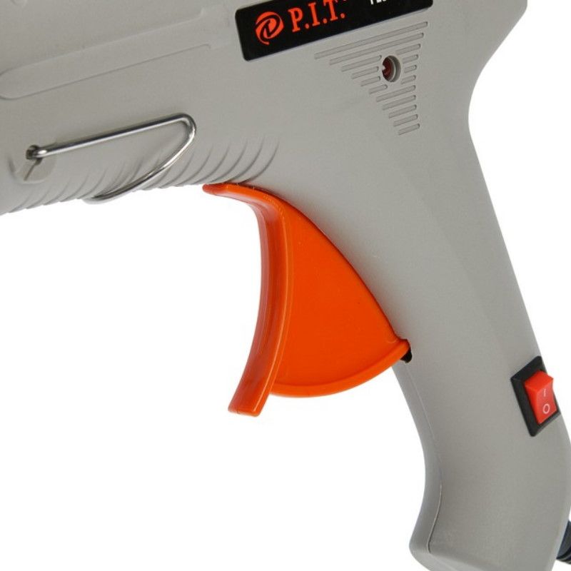 Пистолет клеевой P.I.T. PEC100-C (100Вт, Ø стержня 11мм, кабель 1м, стержень в подарок)