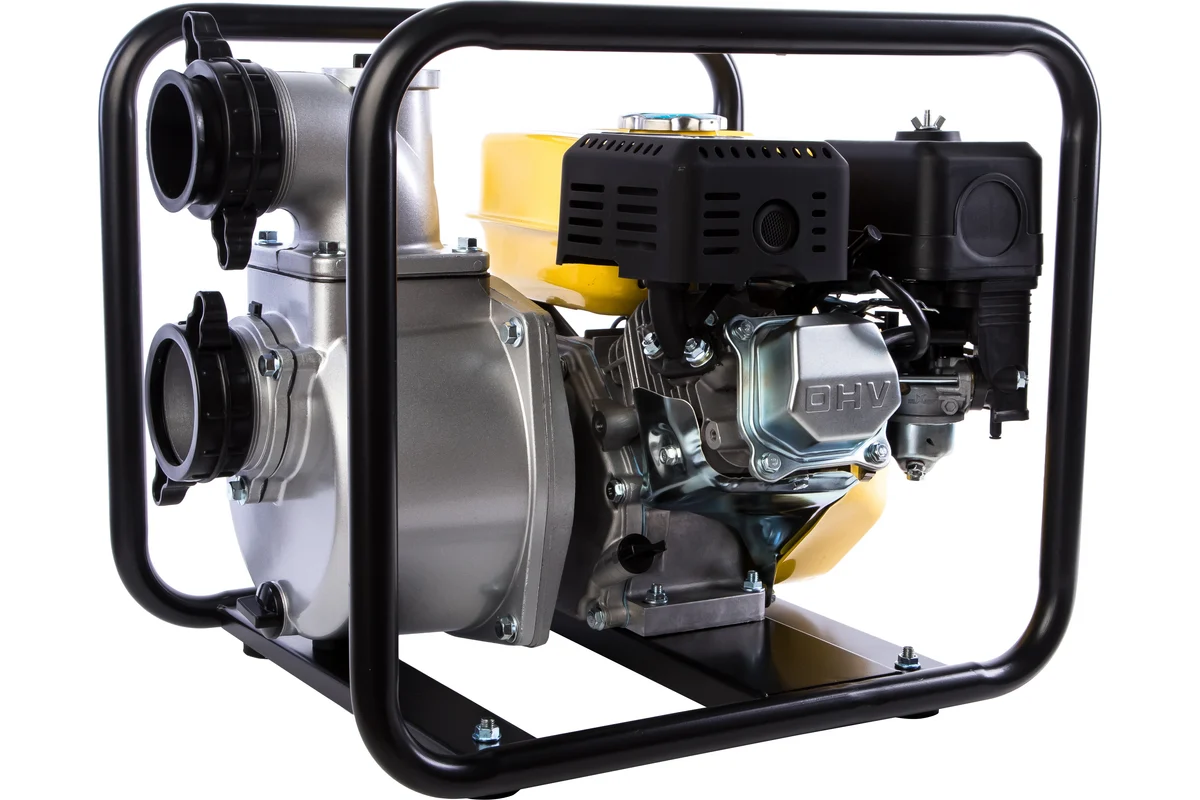 Мотопомпа CHAMPION  GP80, 6,5 л/с, 1000л/мин  8/26м, 30 кг, 3", ручной старт