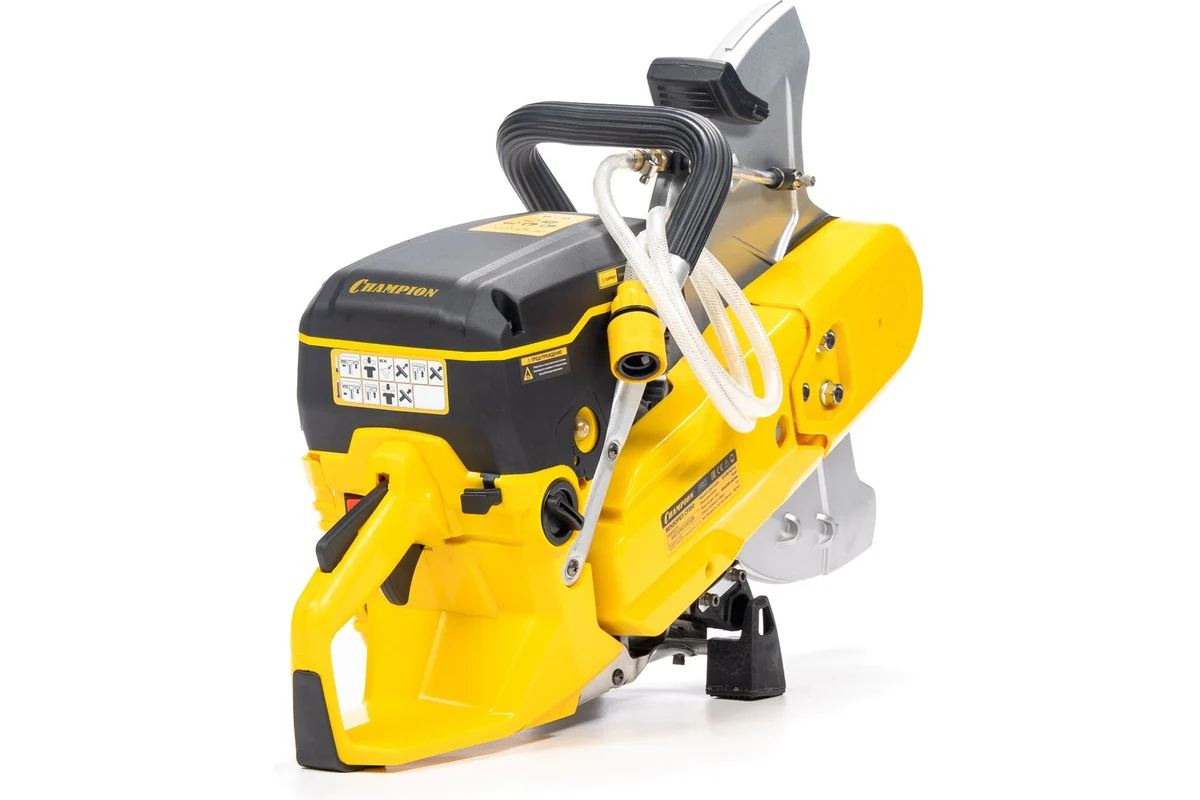 Бензорез CP350 3,5кВт 74см³ 10,1кг без диска D350мм d20/25,4 // CHAMPION 