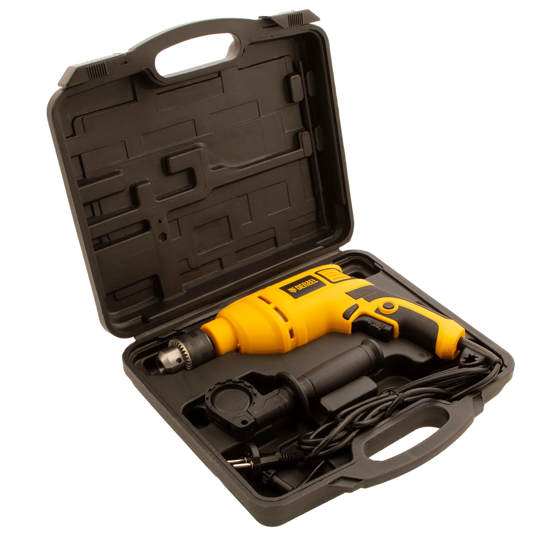 Дрель ударная ID-750, 750 Вт, 0-3000 об/мин, 48000 уд/мин// Denzel