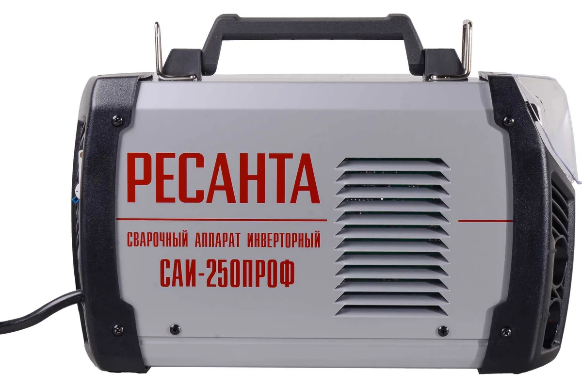 РЕСАНТА Сварочный аппарат инверторный  САИ-250 ПРОФ, 220В, 35А, электроды 1-6мм