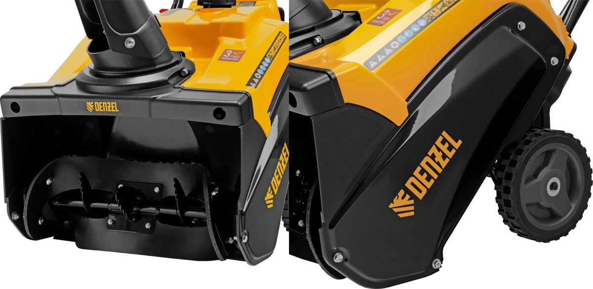 Бензиновая снегоуборочная машина SB 460, 99cc, ручной старт// Denzel