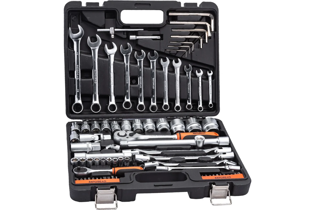 Набор инструмента 77пр. 1/2- 1/4 //АВТОДЕЛО