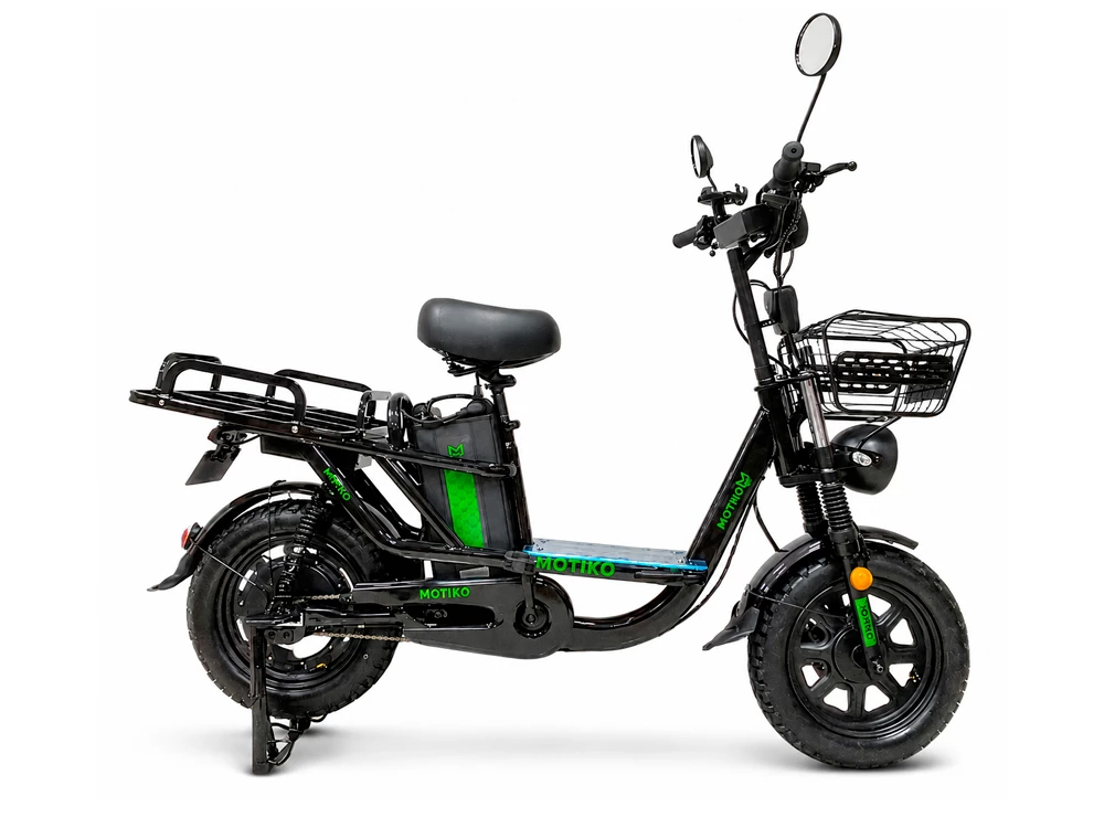 Электровелосипед MOTIKO V5 Pro, акк. Li 48V28,6Ah, дв. 60V240W, max. ск. 25км/ч