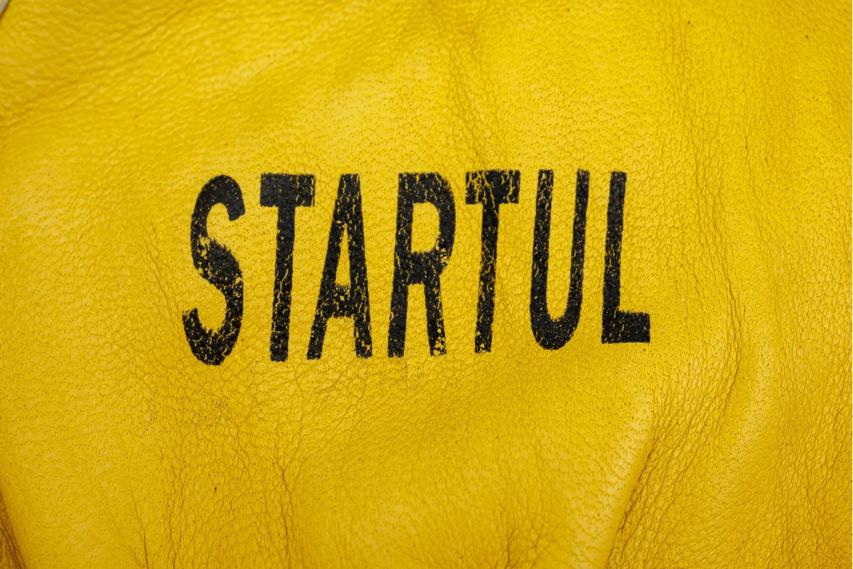 Перчатки кожаные цельные, 10 р-р STARTUL 
