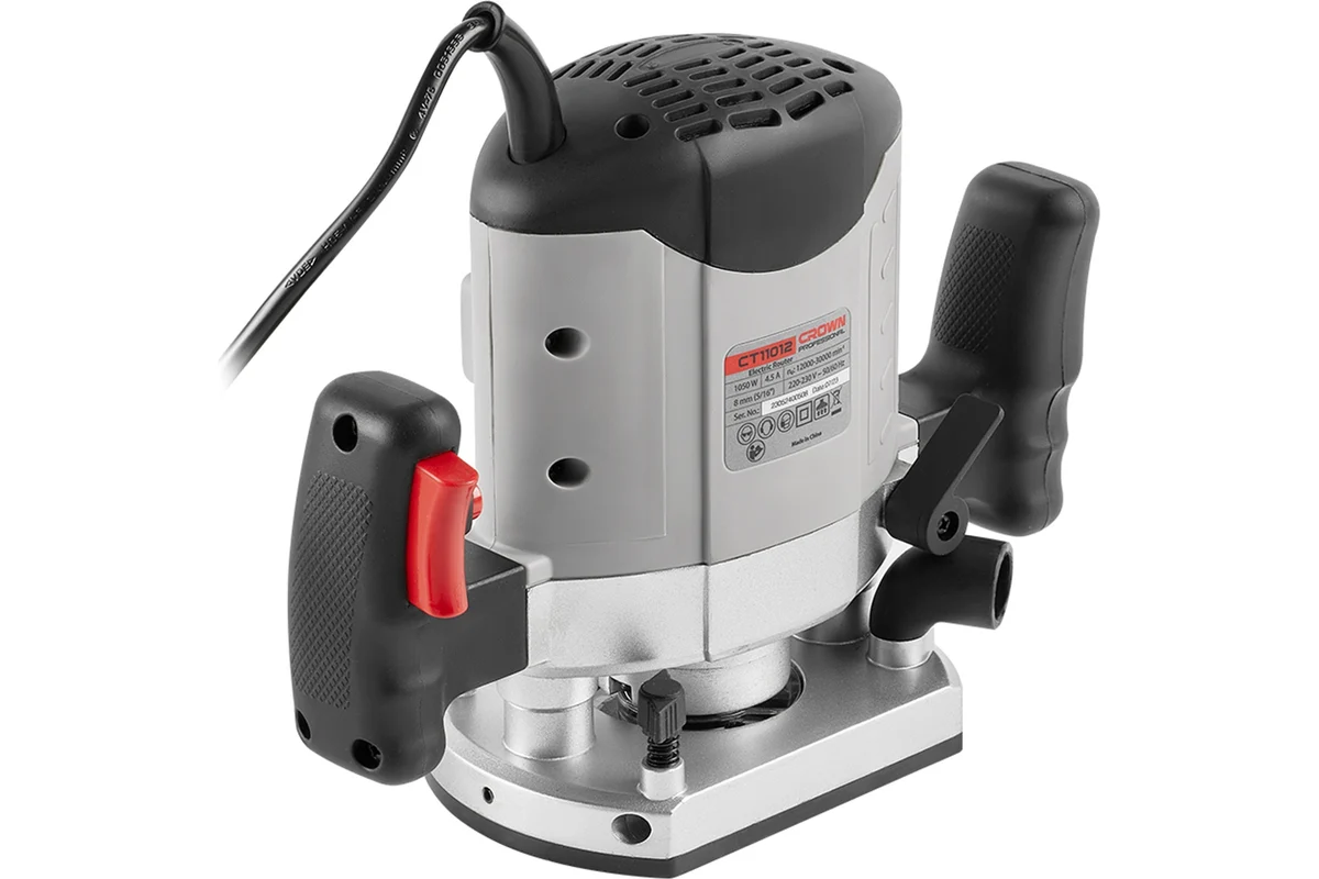 Фрезер CROWN CT11012, 1050Вт, 12000-30000об/мин, цанга 8мм
